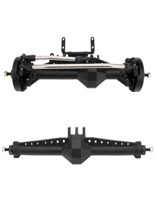 MEUS RACING محاور MEUS RACING 1/10 نايلون ISO مستقيمة مع ثقل موازن للمحور الأمامي لسيارات Axial Capra II SCX10 II وغيرها من سيارات الزحف التي يتم تجميعها يدويًا بمقياس 1/10 (مسافة عجلات Capra 224 مم) - Image 5